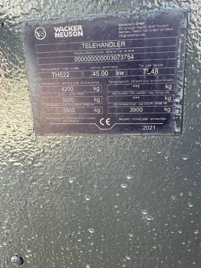 Wacker Neuson TH 522 Teleskopiniai krautuvai