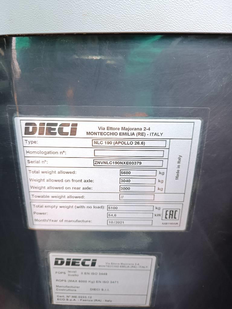 Dieci Apollo 26.6 Teleskopiniai krautuvai
