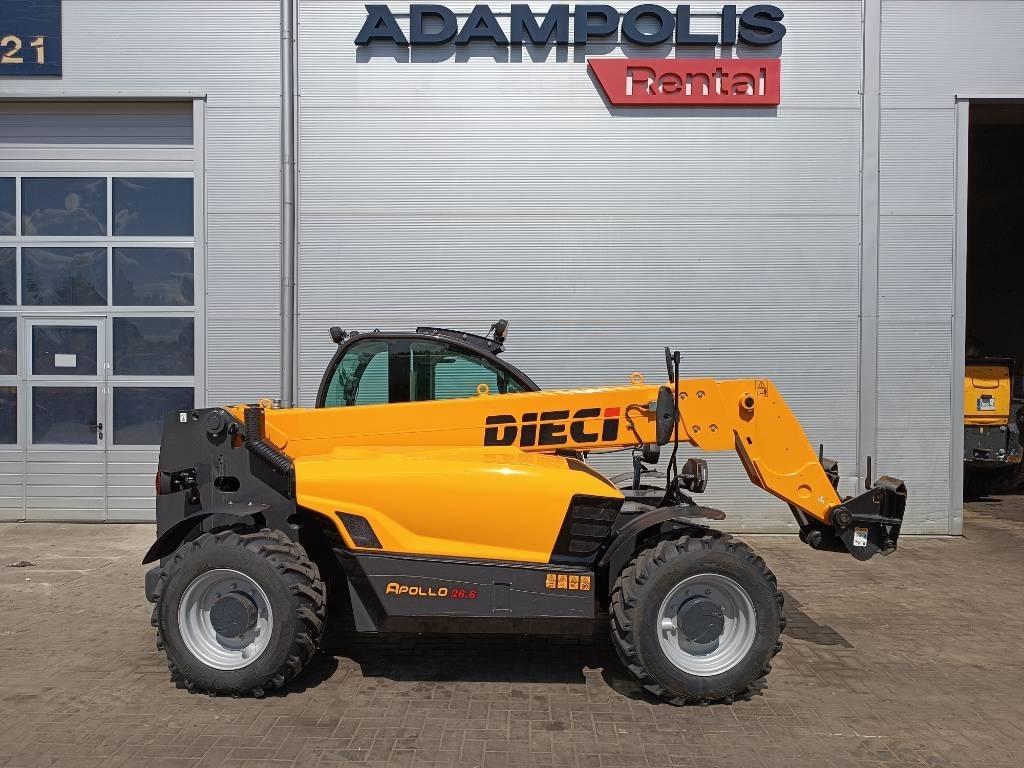 Dieci apollo 26.6 Teleskopiniai krautuvai